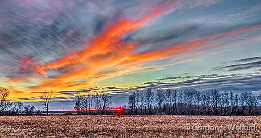 Late Autumn Sunset_47824-32.jpg - Photographed near Smiths Falls, Ontario, Canada.